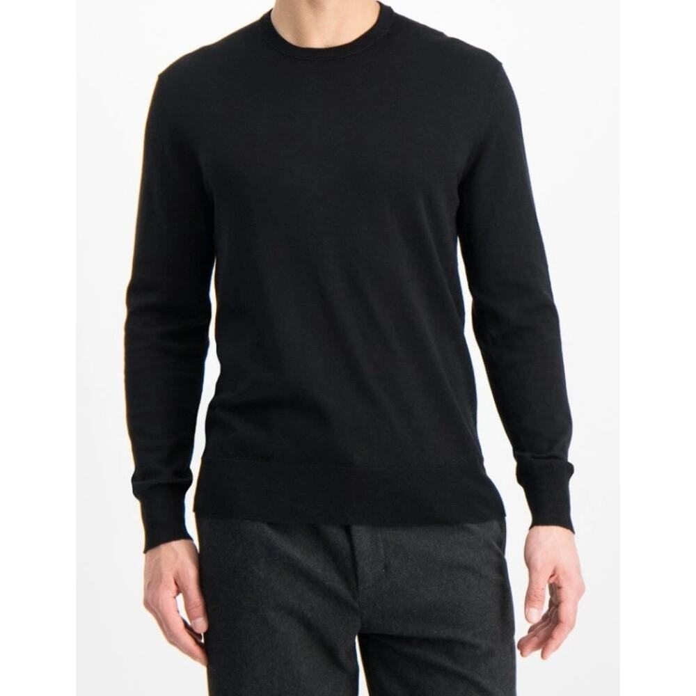 BLDWN Lesh Crewneck Sweater Black Size XS Men's Wool/Cotton Blend Pullover NEW